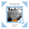 ABC Baby Square Shower Labels